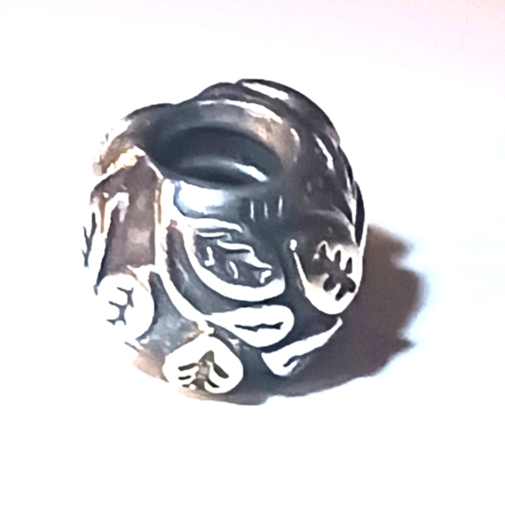 Pandora 14k Gold and Sterling Silver Tree of Life Charm